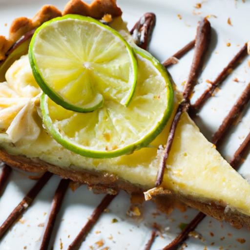 Zesty Bliss: Discover the Art of Chocolate Lime Tart