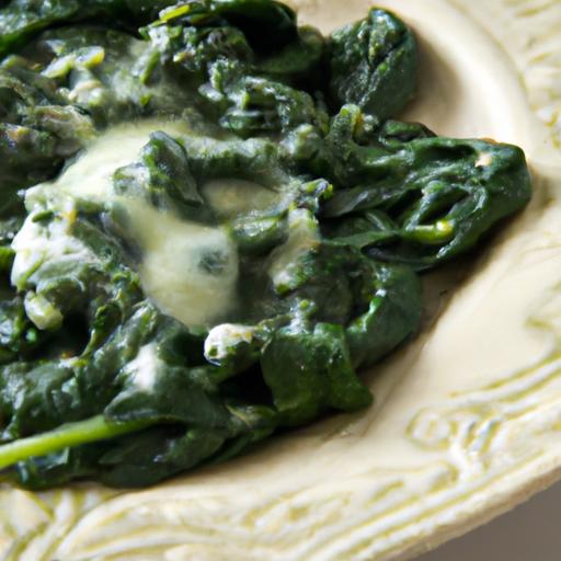 Creamed Spinach with Garlic: ‌A Savory Twist ⁢on a Classic