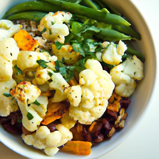 Nutritious Spelt Berry ⁤Bowl with ⁤Savory Roasted Cauliflower