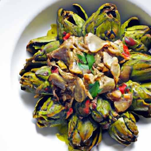 Savor Vegan Paella: Artichokes Meet Saffron Bliss