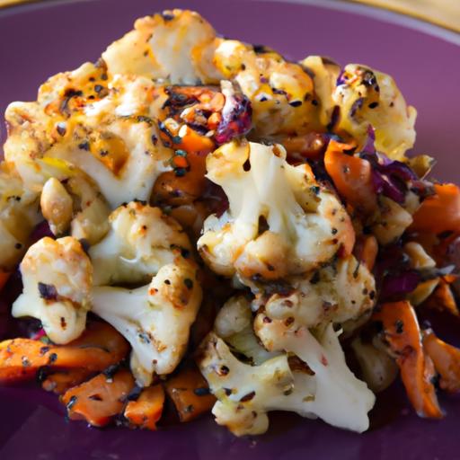 Smoky Grilled Cauliflower ⁤& Farro‌ Salad: ‌A Nutritious Twist