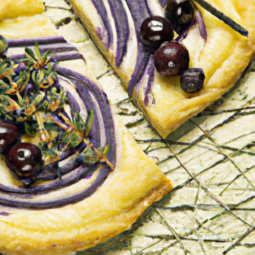 A Flavorful ‌fusion:‌ Black⁤ Currant and Thyme Tart‌ Delight