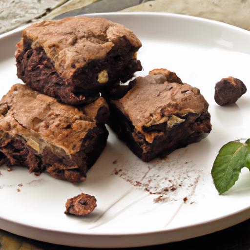 Bold Bliss: Crafting Espresso-Infused hazelnut Brownies