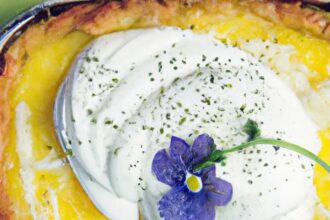 Zesty Lemon & Fragrant Lavender Tart: A Perfect Harmony