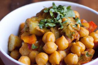 Hearty Sweet Potato & Chickpea Curry: A Flavorful Delight
