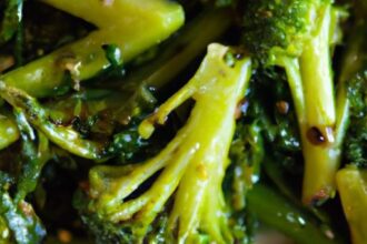 Zesty Grilled Broccolini with Garlic: A Bright Twist