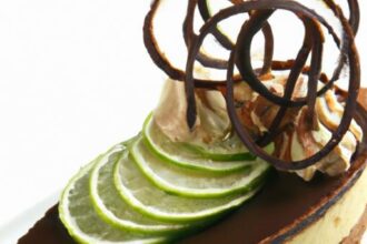 Zesty Bliss: Discover the Art of Chocolate Lime Tart