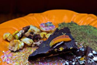 Crunchy Hemp Seed & Almond Chocolate Bark Delight