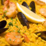 Savor the Flavors: Seafood Paella with Golden Saffron Rice