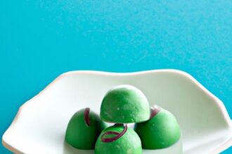 Energize Your Snack Time: Spirulina Mint White Chocolate Bites