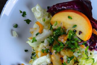 Smoky Charred Cabbage & Apple Salad: A Flavorful Twist