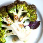 Elevate Your Meal: Roasted Romanesco with Creamy Almond Sauce