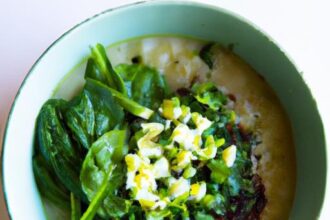 Nourish Naturally: Savory Amaranth Porridge with Greens