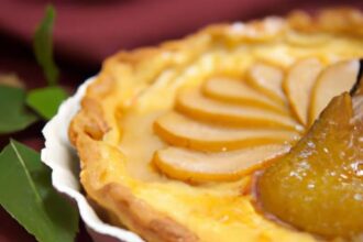 Aromatic Tart with Spiced Pears: A Perfect Fall Treat