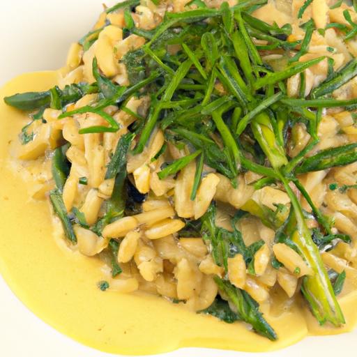 Zesty Farro Delight: Creamy Lemon-herb Sauce Recipe