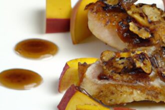 Savor the Richness: Pan-Fried Goose Liver with Apple & Onion