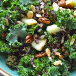 Nutritious Spelt Berry Salad with Kale and Crunchy Walnuts