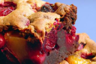 Timeless Twist: Old Fashioned Orange & Cherry Brownies