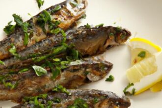 Zesty Grilled Sardines with Lemon and Thyme Delight
