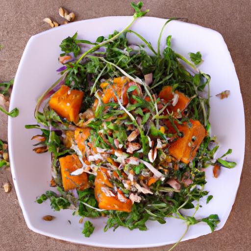 Nourish Naturally: Buckwheat & Roasted Sweet Potato Salad