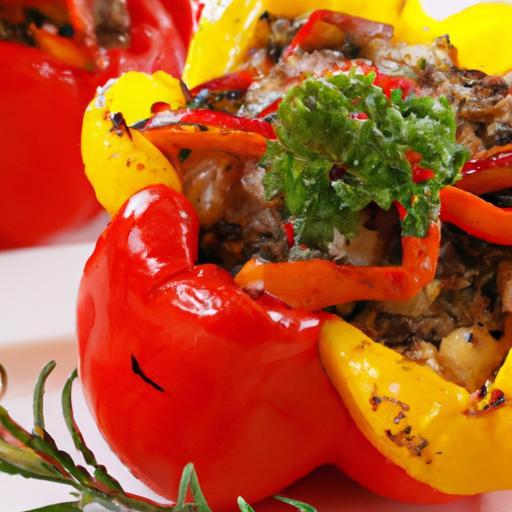 Vibrant & Nourishing: The Art of Healthy Stuffed Peppers