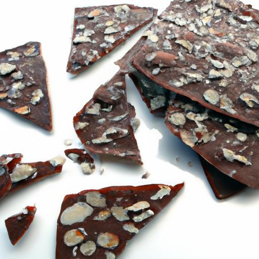 Decadent Dark Chocolate Almond Bark with Sea Salt Crunch
