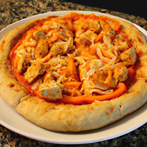 Spicy Buffalo Chicken Flatbread Pizza: Quick & Flavorful Recipe