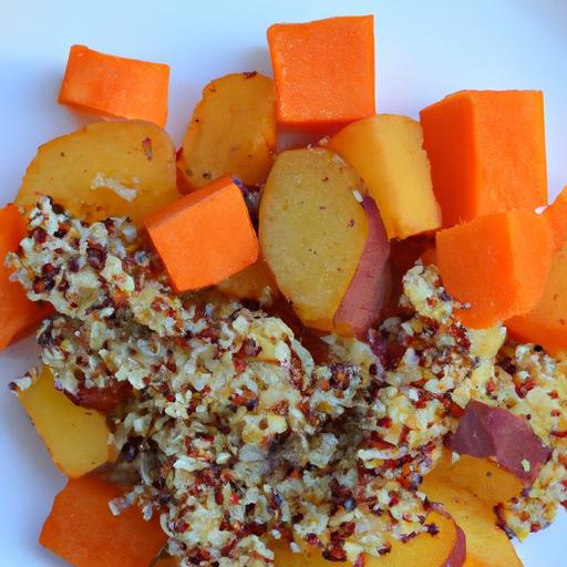 Nutritious Delight: Roasted Sweet Potato & Quinoa Salad