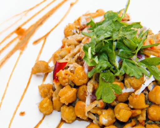 Fiery Freekeh Feast: Chickpeas & Harissa Heat Unleashed