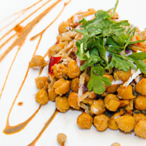 Fiery Freekeh Feast: Chickpeas & Harissa Heat Unleashed