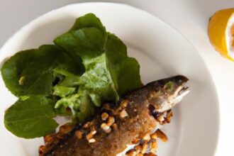 Savor Grilled Trout with Zesty Lemon and Crunchy Almonds
