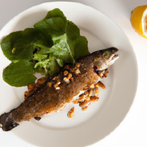 Savor Grilled Trout with Zesty Lemon and Crunchy Almonds