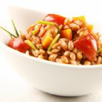 Wholesome Barley and Roasted Tomato Bowl: A Nutritious Delight