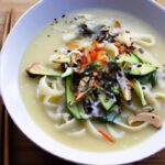 Silky Vegan Ramen: Creamy Sesame Broth Delight Unveiled