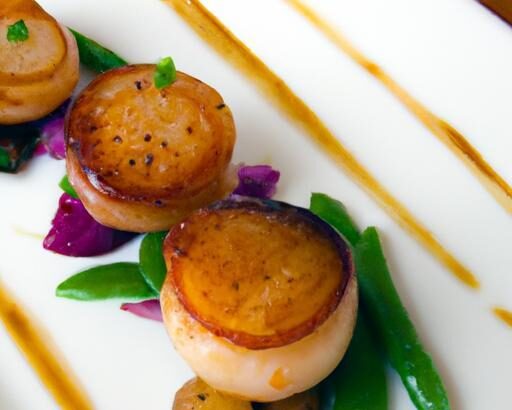 Smoked Scallops with Maple Glaze: A Sweet-Savory Delight