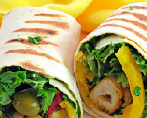 Mediterranean Wraps: A Flavorful Twist on Healthy Eating