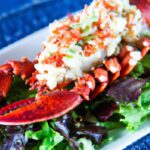 Decadent Delight: Stuffed Lobster with Crab and Shrimp