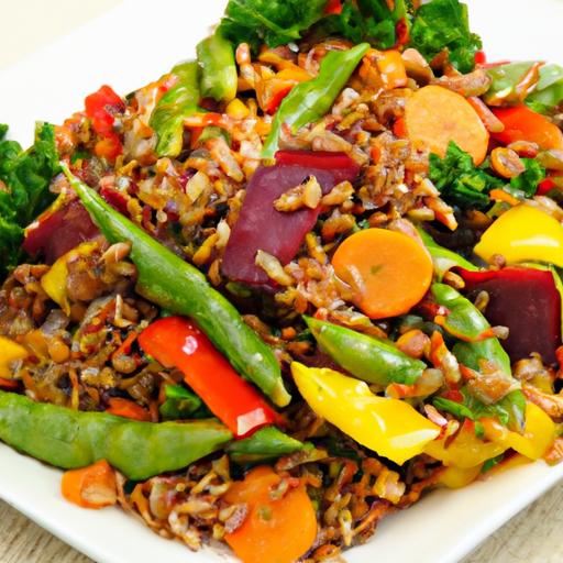 Wholesome Freekeh ⁣Salad with Vibrant ‍Roasted Veggies