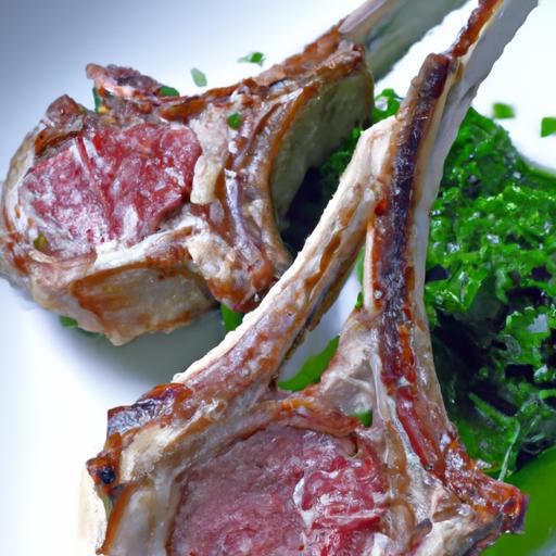 Savor Barnsley Lamb Chops Grilled with Garlic⁢ &⁤ herbs