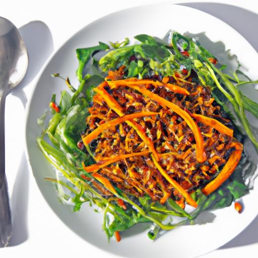 Roasted Carrot & Lentil Salad:​ A Nutritious Flavor Boost
