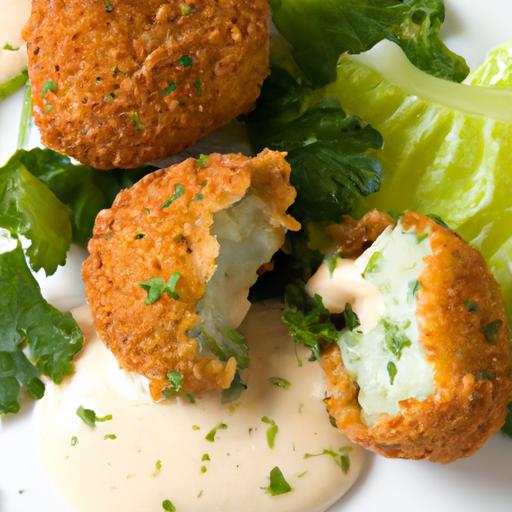 Crispy‍ Millet Croquettes Paired with ⁣Zesty Spicy Aioli
