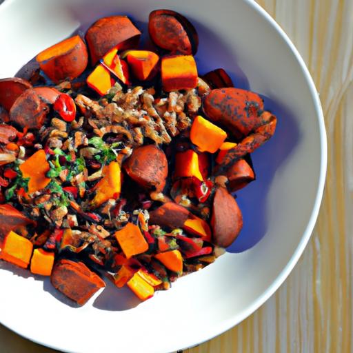 Nourish Naturally: Buckwheat & Roasted Sweet Potato Salad