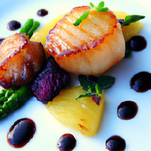 smoked Scallops with Maple Glaze: A Sweet-Savory Delight