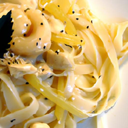 Fettuccine Meets Thailand: Creamy Coconut Sauce Delight