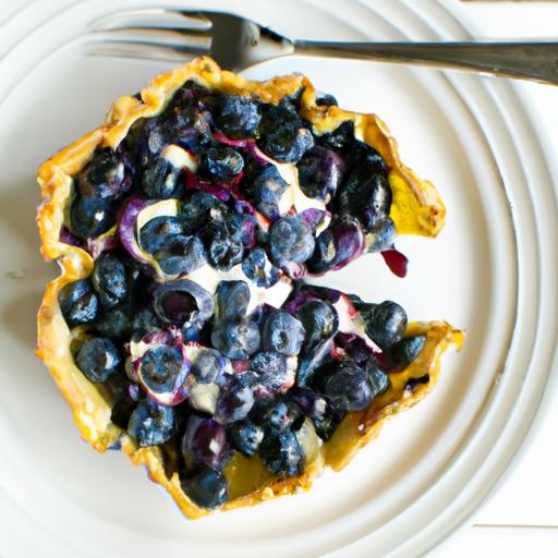 delightful Blueberry Ricotta Tart: A Sweet Summer treat