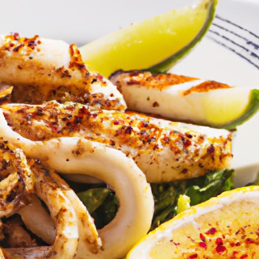 Savoring Calamari Steak: Pan-Fried Garlic Delight Unveiled