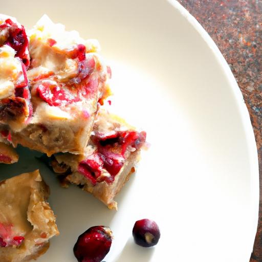 Decadent White Chocolate Cranberry brownies Recipe Delight