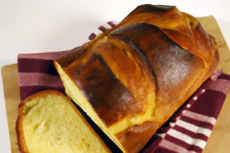 Golden Brioche Loaf: Rich, Buttery Bread Bliss Unveiled