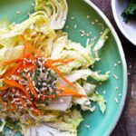 Crunchy Cabbage & Carrot Slaw with Zesty Sesame Dressing
