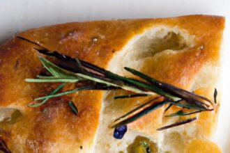 Rustic Rosemary & Grape Focaccia: A Fragrant Flavor Delight